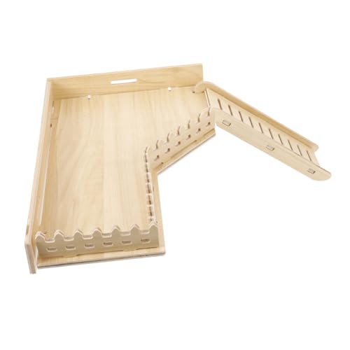 GANAZONO Hamster holzplattform mit Leiter Mehrstöckige Kletterleiter für Käfige Zwerghamster und Kleintiere Langlebiges Naturholz Fördert Aktives und Artgerechte Haltung GANAZONO Hamster holzplattform mit Leiter Mehrstöckige Kletterleiter für Käfige Zwerghamster und Kleintiere Langlebiges Naturholz Fördert Aktives und Artgerechte Haltung von GANAZONO