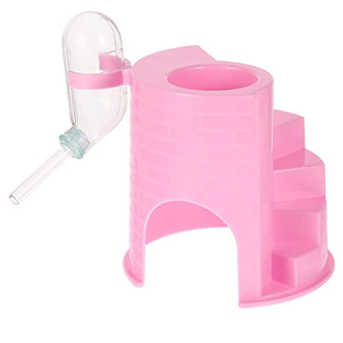 GANAZONO Indoor Hamsterhaus Mit Wasser Und Futternapf Lustiges Versteck Für Kleine Nager Schützender Rückzugsort Für Hamster Für Spiel Und Schlaf Sichere Und Geruchsneutrale von GANAZONO