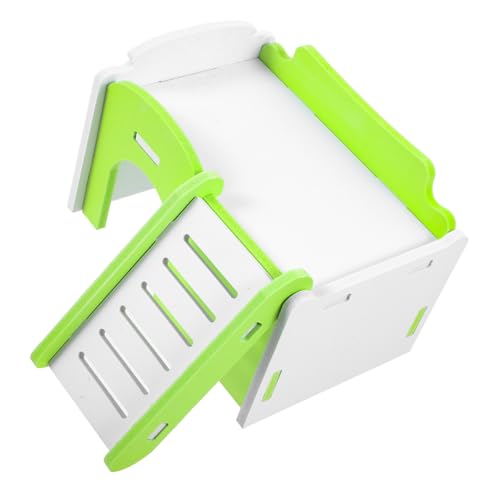 GANAZONO Hamsternest Hamster hamsterspielzeug hamsterzubehör nagerhaus Zaun Käfigzubehör für Meerschweinchen Versteckhaus für Meerschweinchen Meerschweinchenhaus PVC Light Green GANAZONO Hamsternest Hamster hamsterspielzeug hamsterzubehör nagerhaus Zaun Käfigzubehör für Meerschweinchen Versteckhaus für Meerschweinchen Meerschweinchenhaus PVC Light Green von GANAZONO