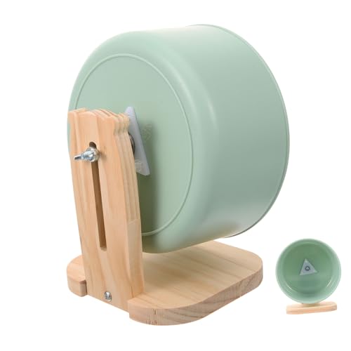 GANAZONO Hamsterrad für Kleintiere Geräuschloses Laufrad mit Stand für Hamster Meerschweinchen und Zwerghamster Transparentes Design für Spielspaß Fördert Bewegung und Gesundheit GANAZONO Hamsterrad für Kleintiere Geräuschloses Laufrad mit Stand für Hamster Meerschweinchen und Zwerghamster Transparentes Design für Spielspaß Fördert Bewegung und Gesundheit von GANAZONO