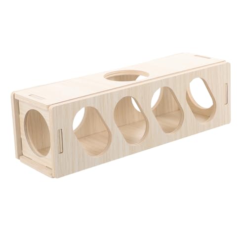 GANAZONO Hamsterversteck aus Natürlichem Holz Robuster Hamster Tunnel für Kleine Haustiere mit Mehreren Erkundungslöchern für Aktives und Verbesserung Gesundheit Langlebig GANAZONO Hamsterversteck aus Natürlichem Holz Robuster Hamster Tunnel für Kleine Haustiere mit Mehreren Erkundungslöchern für Aktives und Verbesserung Gesundheit Langlebig von GANAZONO
