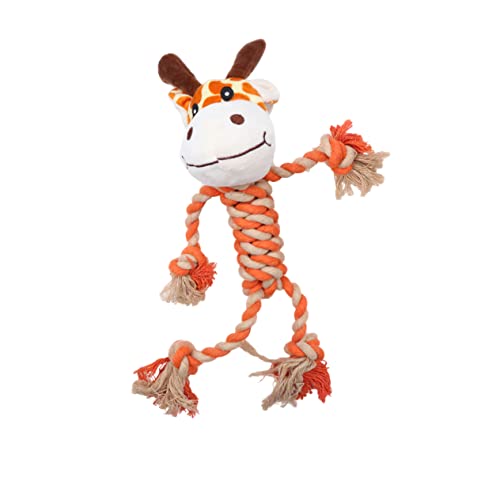 GANAZONO Haustier Animal Toys knete Zerstörungsfreies Baumwollseil Lustiges Vlies Welpe Hund gewebtes Haustier gewebtes GANAZONO Haustier Animal Toys knete Zerstörungsfreies Baumwollseil Lustiges Vlies Welpe Hund gewebtes Haustier gewebtes von GANAZONO