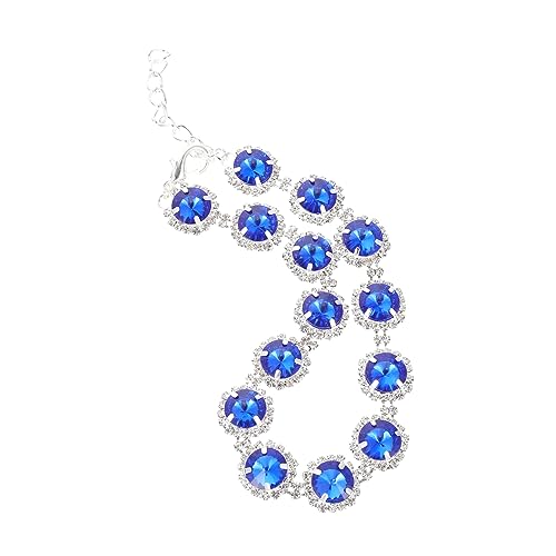 GANAZONO Haustier Halskette Katzenhalsband Hundekleidung Zur Bereicherung Von Hunden Hundehalsbänder Namensschild Für Hundehalsband Hund Brauch Hundespielzeug Blue Satellitenstein GANAZONO Haustier Halskette Katzenhalsband Hundekleidung Zur Bereicherung Von Hunden Hundehalsbänder Namensschild Für Hundehalsband Hund Brauch Hundespielzeug Blue Satellitenstein von GANAZONO