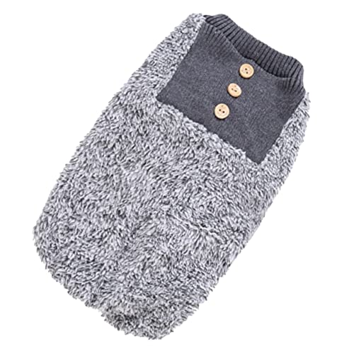 GANAZONO Haustier-Pyjama Tragbare Hundekleidung Bequemes Welpenkostüm Einteilige Welpenkleidung Welpenzubehör Kleidung Für Hund Welpenkostümdekoration Polyester Baumwolle Grey GANAZONO Haustier-Pyjama Tragbare Hundekleidung Bequemes Welpenkostüm Einteilige Welpenkleidung Welpenzubehör Kleidung Für Hund Welpenkostümdekoration Polyester Baumwolle Grey von GANAZONO