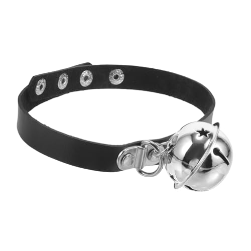 GANAZONO Einstellbares Hundehalsband Im Punk-Stil Mit Glocke Pu-Halsband Für Große Hunde Bequem Und Leicht Für Täglichen Gebrauch Und Fotoshootings Erhältlich GANAZONO Einstellbares Hundehalsband Im Punk-Stil Mit Glocke Pu-Halsband Für Große Hunde Bequem Und Leicht Für Täglichen Gebrauch Und Fotoshootings Erhältlich von GANAZONO