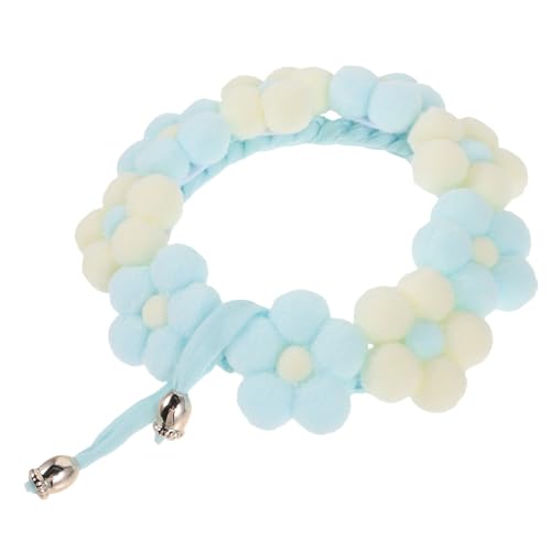 GANAZONO Haustierhalsband Gestricktes Hundehalsband Blumen-Design Für Bis Große Hunde Festlich Stilvoll GANAZONO Haustierhalsband Gestricktes Hundehalsband Blumen-Design Für Bis Große Hunde Festlich Stilvoll von GANAZONO