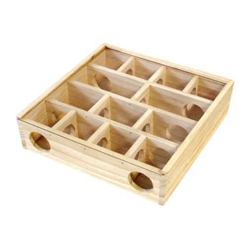 GANAZONO Holz Labyrinth für Hamster und Chinchillas Sicheres und Langlebiges Haustier Zubehör Fördert und Bewegung zur Vermeidung von Langeweile GANAZONO Holz Labyrinth für Hamster und Chinchillas Sicheres und Langlebiges Haustier Zubehör Fördert und Bewegung zur Vermeidung von Langeweile von GANAZONO
