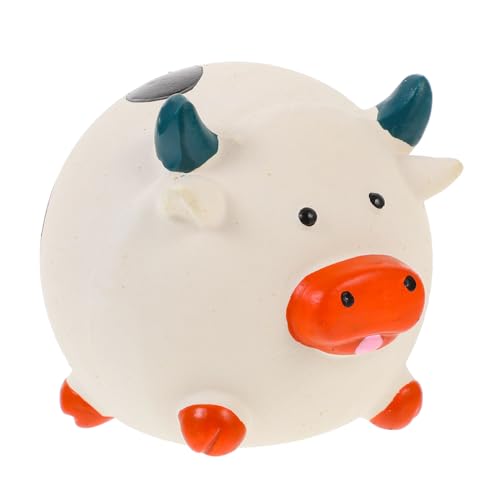 GANAZONO Hunde-backenzahn-schleifspielzeug Quietschendes Hundekauspielzeug Kuh-Latex Spielzeug Für Hunde Haustierspielzeug Weiß Rund GANAZONO Hunde-backenzahn-schleifspielzeug Quietschendes Hundekauspielzeug Kuh-Latex Spielzeug Für Hunde Haustierspielzeug Weiß Rund von GANAZONO