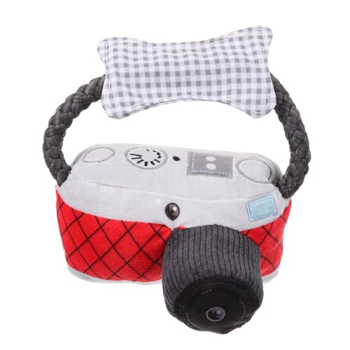 GANAZONO Hundespielzeug Quietschend Welpenspielzeug Kauspielzeug Für Hunde Welpenzahnen Zahnbürste Beißstäbchen Für Hunde Spielzeughund Für Hunde Im Freien Beissen Rot Plüsch GANAZONO Hundespielzeug Quietschend Welpenspielzeug Kauspielzeug Für Hunde Welpenzahnen Zahnbürste Beißstäbchen Für Hunde Spielzeughund Für Hunde Im Freien Beissen Rot Plüsch von GANAZONO