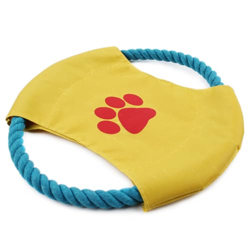GANAZONO Hundespielzeug Wurfspielzeug Elastisch Bissfest Flying Disc für Hundetraining Leicht Tragbar Robustes Material Geeignet für Retriever Samoyed Zufällige Farbe Zufällige Farbe von GANAZONO