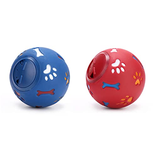 GANAZONO Hundespielzeug für Kreative Futterleckage Großer Roter Duftball für Hunde aus Ungiftigem Material Interaktives Lernspielzeug Intelligenz und Verdauung GANAZONO Hundespielzeug für Kreative Futterleckage Großer Roter Duftball für Hunde aus Ungiftigem Material Interaktives Lernspielzeug Intelligenz und Verdauung von GANAZONO