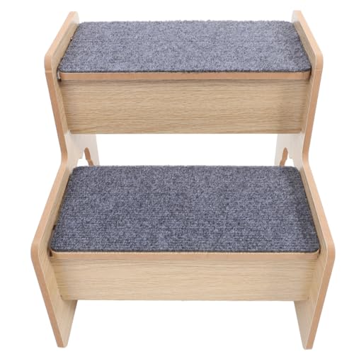 GANAZONO Hundetreppe aus Holz Tragbare Haustiertreppe für Hunde und Katzen rutschfest Installieren für Sofas und Betten für Tiere mit Mobilitätsproblemen GANAZONO Hundetreppe aus Holz Tragbare Haustiertreppe für Hunde und Katzen rutschfest Installieren für Sofas und Betten für Tiere mit Mobilitätsproblemen von GANAZONO