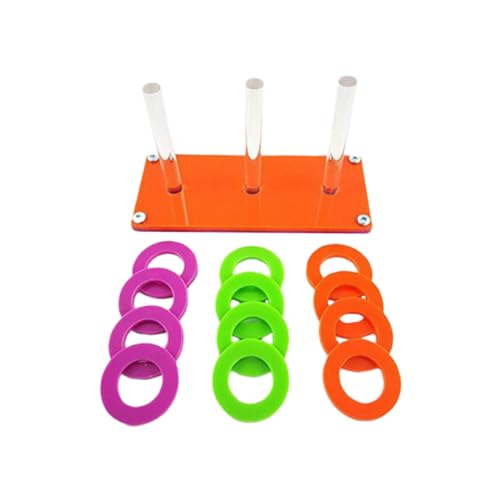GANAZONO Papageienspielzeug Aus Sicherem Material Interaktives Ringwurfspielzeug Für Papageien Vogel-ringwurfspielzeug Pädagogisches Spielzeug Für Kleine Vögel GANAZONO Papageienspielzeug Aus Sicherem Material Interaktives Ringwurfspielzeug Für Papageien Vogel-ringwurfspielzeug Pädagogisches Spielzeug Für Kleine Vögel von GANAZONO