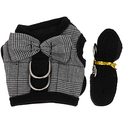 GANAZONO Kaninchen Geschirr mit Leine und Schleife Verstellbare Weste für Outdoor Süßes und Modisches Design für Haustiere für und Feiertage GANAZONO Kaninchen Geschirr mit Leine und Schleife Verstellbare Weste für Outdoor Süßes und Modisches Design für Haustiere für und Feiertage von GANAZONO