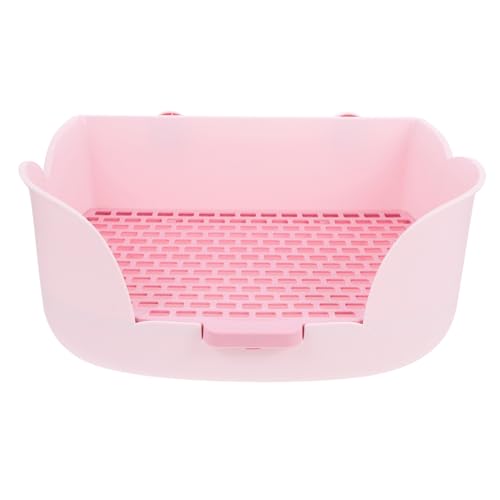 GANAZONO Kasten Kaninchentoilette Kaninchenklo Hasen bei Kleintierklo Hamster Katzentoilette Hasen Klo Wurf Katzenklo Katzenstreueinlage Toilette für Katzen Haustierkäfig Abs Rosa GANAZONO Kasten Kaninchentoilette Kaninchenklo Hasen bei Kleintierklo Hamster Katzentoilette Hasen Klo Wurf Katzenklo Katzenstreueinlage Toilette für Katzen Haustierkäfig Abs Rosa von GANAZONO