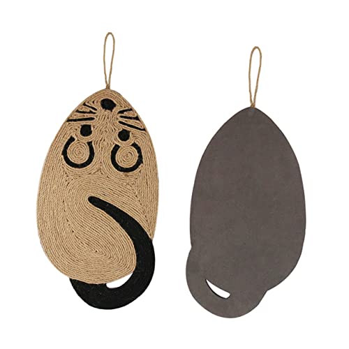 GANAZONO Katze Sisalmatte katzenkratzmatte kratzmatte für Katzen Katzenkratzteppich Katzenspielzeug mit Kratzfunktion Knisterspielzeug für Katzen Spielzeugstab Katzenkratzer Haustierbedarf GANAZONO Katze Sisalmatte katzenkratzmatte kratzmatte für Katzen Katzenkratzteppich Katzenspielzeug mit Kratzfunktion Knisterspielzeug für Katzen Spielzeugstab Katzenkratzer Haustierbedarf von GANAZONO
