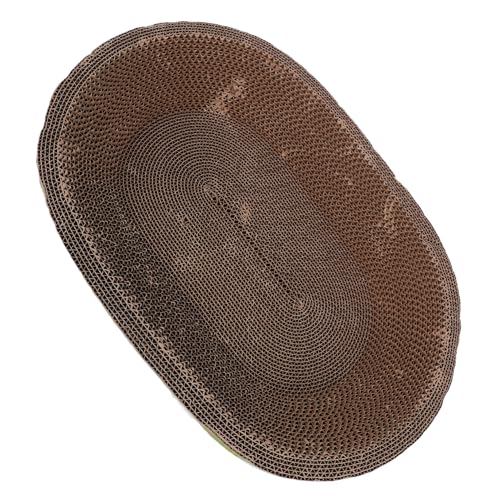 GANAZONO 2-in-1 Ovale Katzenkratzschale Katzenkratzbrett Für Indoor-Katzen Kratznest Schleifspielzeug GANAZONO 2-in-1 Ovale Katzenkratzschale Katzenkratzbrett Für Indoor-Katzen Kratznest Schleifspielzeug von GANAZONO