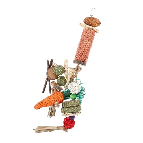 GANAZONO Kau Und Spielzeug Für Kleintiere Aus Naturmaterialien Für Hamster Meerschweinchen Und Kaninchen Fördert Zahngesundheit Und Beschäftigung Unterstützt Beim Kauen Und Verdauen GANAZONO Kau Und Spielzeug Für Kleintiere Aus Naturmaterialien Für Hamster Meerschweinchen Und Kaninchen Fördert Zahngesundheit Und Beschäftigung Unterstützt Beim Kauen Und Verdauen von GANAZONO