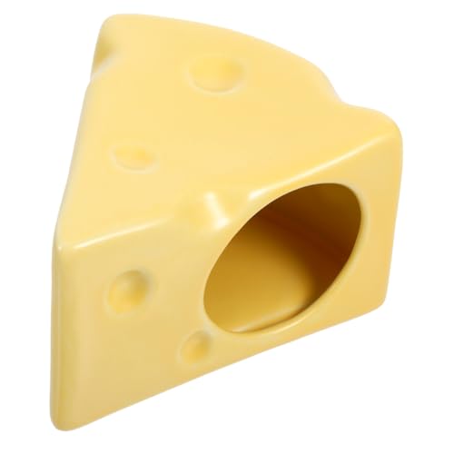 GANAZONO Keramik Hamster Haus Käse Form Hamster Versteck Kühles Nest Haustier Schlafplatz Für Kleintiere GANAZONO Keramik Hamster Haus Käse Form Hamster Versteck Kühles Nest Haustier Schlafplatz Für Kleintiere von GANAZONO