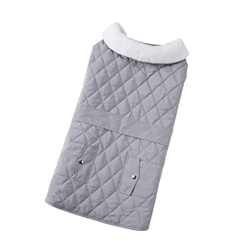 GANAZONO Kleidung für Haustiere Hund Conditioner Hundebetten groß Jacken Hundejacke groß hundemantel Dog Raincoat Stilvolles Hundekostü wasserdichte Welpenkleidung Polyester Light Grey GANAZONO Kleidung für Haustiere Hund Conditioner Hundebetten groß Jacken Hundejacke groß hundemantel Dog Raincoat Stilvolles Hundekostü wasserdichte Welpenkleidung Polyester Light Grey von GANAZONO