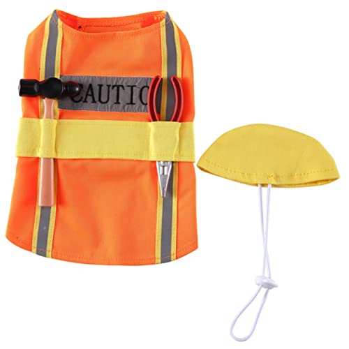 GANAZONO Kostüm Dekoratives Hundekleid Ingenieur Auftritt Für Hundepartys GANAZONO Kostüm Dekoratives Hundekleid Ingenieur Auftritt Für Hundepartys von GANAZONO