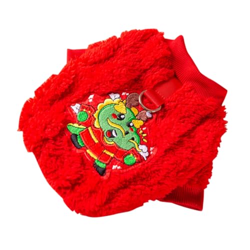 GANAZONO Kleidung für Haustiere kleine Hundemäntel Regenmantel und Hundebekleidung Dackel pet Supplies hundewintermantel Winterjacke für Welpen Hundebekleidung für das Neue Jahr Fussel rot GANAZONO Kleidung für Haustiere kleine Hundemäntel Regenmantel und Hundebekleidung Dackel pet Supplies hundewintermantel Winterjacke für Welpen Hundebekleidung für das Neue Jahr Fussel rot von GANAZONO