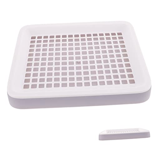 GANAZONO Kleine Haustier Toilettenbox für Meerschweinchen und Langlebige Müllpfanne Eckiges Design Sicher für Füße für Chinchillas Hamster und Nerze GANAZONO Kleine Haustier Toilettenbox für Meerschweinchen und Langlebige Müllpfanne Eckiges Design Sicher für Füße für Chinchillas Hamster und Nerze von GANAZONO