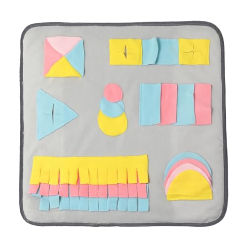 GANAZONO Kleines Haustier Plüsch Sniffing Cushion für Langsames Fressen Waschbar rutschfest Sicheres Futterversteck für Hunde und Kleintiere GANAZONO Kleines Haustier Plüsch Sniffing Cushion für Langsames Fressen Waschbar rutschfest Sicheres Futterversteck für Hunde und Kleintiere von GANAZONO
