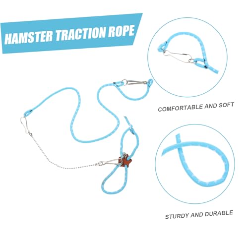 GANAZONO Kleintier Leine aus Weichem Atmungsaktivem Material Verstellbares Squirrel Rabbit Harness für Hamster Meerschweinchen und Kaninchen Langlebig Leicht zu Reinigen für Tägliche GANAZONO Kleintier Leine aus Weichem Atmungsaktivem Material Verstellbares Squirrel Rabbit Harness für Hamster Meerschweinchen und Kaninchen Langlebig Leicht zu Reinigen für Tägliche von GANAZONO