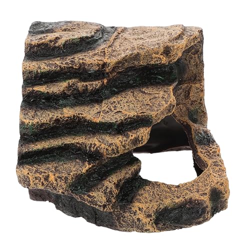 GANAZONO Schildkrötentank- Reptilien-sonnenplattform Sichere Kletterbrücke Aus Kunstharz für Wasserschildkröten und Landschildkröten GANAZONO Schildkrötentank- Reptilien-sonnenplattform Sichere Kletterbrücke Aus Kunstharz für Wasserschildkröten und Landschildkröten von GANAZONO