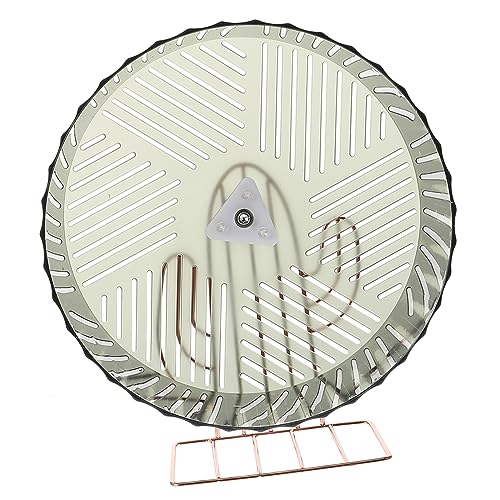 GANAZONO Kompaktes Hamsterrad mit Stabilem Stand Chinchilla Zubehör für Ratten und Kleintiere Fördert Bewegung und Spielspaß Elegantem GANAZONO Kompaktes Hamsterrad mit Stabilem Stand Chinchilla Zubehör für Ratten und Kleintiere Fördert Bewegung und Spielspaß Elegantem von GANAZONO