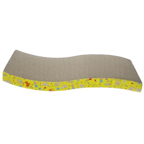 GANAZONO Kratzbrett für Katzen aus Wellpappe Umweltfreundliches Katzenspielzeug Förmiges Design für Stressabbau und Spielspaß für Kätzchen und Erwachsene Katzen GANAZONO Kratzbrett für Katzen aus Wellpappe Umweltfreundliches Katzenspielzeug Förmiges Design für Stressabbau und Spielspaß für Kätzchen und Erwachsene Katzen von GANAZONO