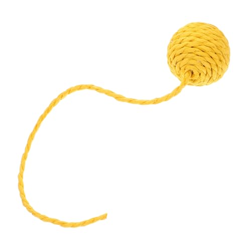 GANAZONO Kratzspielzeug für Katzen interaktives katzenspielzeug Katzen zubehör Katzen Kratzsäule Zubehör interaktive katzenspielzeuge Katzen-Teaser-Ball Katze spielt Ball Papier Yellow GANAZONO Kratzspielzeug für Katzen interaktives katzenspielzeug Katzen zubehör Katzen Kratzsäule Zubehör interaktive katzenspielzeuge Katzen-Teaser-Ball Katze spielt Ball Papier Yellow von GANAZONO