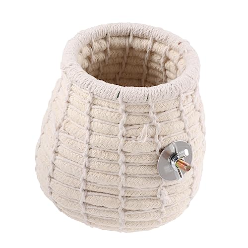 GANAZONO Kreatives Handgewebtes Vogel Nest für Papageien und Kleine Tiere Warmes Kuscheliges Bett für Winter als Schlafplatz Käfig GANAZONO Kreatives Handgewebtes Vogel Nest für Papageien und Kleine Tiere Warmes Kuscheliges Bett für Winter als Schlafplatz Käfig von GANAZONO