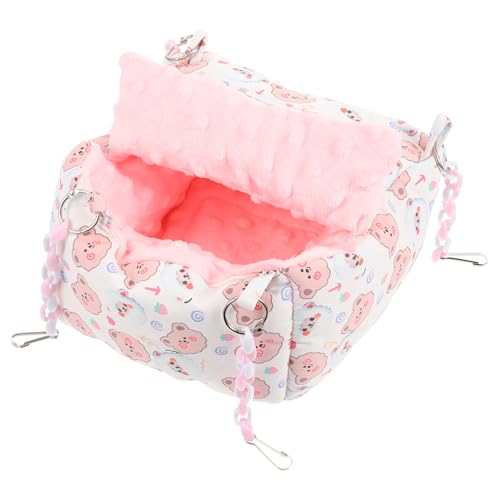 GANAZONO Kuschelnest für Kleintiere Warmes Schlafhaus für Hamster und Halb Offenes Hängendes Design für Ruheplätze und Platzsparend GANAZONO Kuschelnest für Kleintiere Warmes Schlafhaus für Hamster und Halb Offenes Hängendes Design für Ruheplätze und Platzsparend von GANAZONO