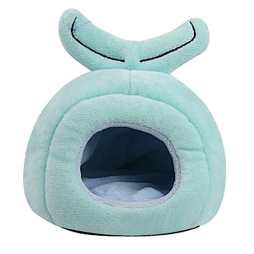 GANAZONO Kuschelweiches Hamsterhaus Im Wal Design Warmes Plüschbett Für Chinchillas Mäuse Und Kaninchen Als Hamsterhöhle Oder Hamsterbett Für Kleinen Haustiere GANAZONO Kuschelweiches Hamsterhaus Im Wal Design Warmes Plüschbett Für Chinchillas Mäuse Und Kaninchen Als Hamsterhöhle Oder Hamsterbett Für Kleinen Haustiere von GANAZONO