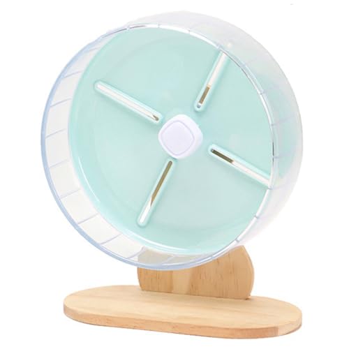 GANAZONO Leises Hamsterrad mit Holzständer Geräuscharmes Laufrad für Chinchillas Zwerghamster Rennmäuse und Kleine Nager Kompaktes Trainingsrad für Gesunde Aktivität zu Hause GANAZONO Leises Hamsterrad mit Holzständer Geräuscharmes Laufrad für Chinchillas Zwerghamster Rennmäuse und Kleine Nager Kompaktes Trainingsrad für Gesunde Aktivität zu Hause von GANAZONO