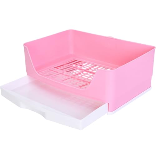GANAZONO Meerschweinchen Toilette für Kaninchen Abnehmbare Kaninchendrüsenbox Kompaktes Design für Kleine Haustiere Wie Hamster Welpen und Eichhörnchen Erleichtert GANAZONO Meerschweinchen Toilette für Kaninchen Abnehmbare Kaninchendrüsenbox Kompaktes Design für Kleine Haustiere Wie Hamster Welpen und Eichhörnchen Erleichtert von GANAZONO