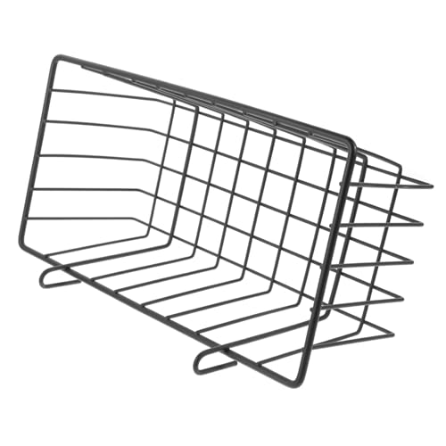 GANAZONO Metallfutterspender für Kaninchen Robuster Heuraufe Organizer für Meerschweinchen Schwarz Mittelgroß für Tägliche Fütterung und Einfache GANAZONO Metallfutterspender für Kaninchen Robuster Heuraufe Organizer für Meerschweinchen Schwarz Mittelgroß für Tägliche Fütterung und Einfache von GANAZONO