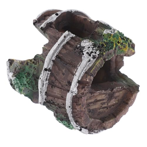 GANAZONO Mini Versteck für Kleintiere Aquarium Dekoration für Reptilien und Spinnen Sicherer Unterschlupf aus Optimale Belüftung und Einfache Habitat für Leopardgeckos und Garnelen GANAZONO Mini Versteck für Kleintiere Aquarium Dekoration für Reptilien und Spinnen Sicherer Unterschlupf aus Optimale Belüftung und Einfache Habitat für Leopardgeckos und Garnelen von GANAZONO