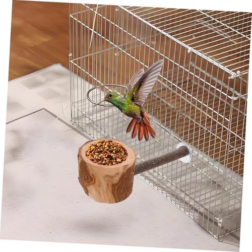 GANAZONO Natürlicher Apfelholz Vogelkäfig Ständer mit Futternapf Vielseitiger Papageien Sitzstange für Kleine Sittiche Wellensittiche Nymphensittiche Aktivitätsreiches Vogelspielzeug und GANAZONO Natürlicher Apfelholz Vogelkäfig Ständer mit Futternapf Vielseitiger Papageien Sitzstange für Kleine Sittiche Wellensittiche Nymphensittiche Aktivitätsreiches Vogelspielzeug und von GANAZONO