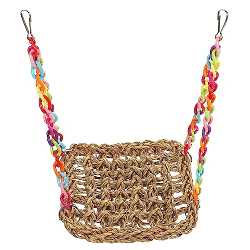 GANAZONO Bird Rope Bridge Spielzeug Für Papageien Naturmaterialien Kletter Und Kaumöglichkeiten Für Wellensittiche Und Andere Vögel GANAZONO Bird Rope Bridge Spielzeug Für Papageien Naturmaterialien Kletter Und Kaumöglichkeiten Für Wellensittiche Und Andere Vögel von GANAZONO