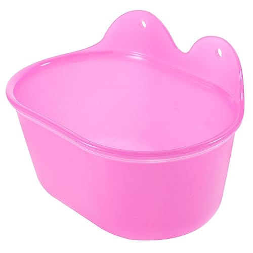 GANAZONO Papageienbadewanne Vogelwanne Für Käfig Kleine Papageien Nymphensittiche Kanarienvögel Leicht Handlich Zum Baden Und Füttern Haltbar Platz Sparend Einfach Zu Montieren von GANAZONO