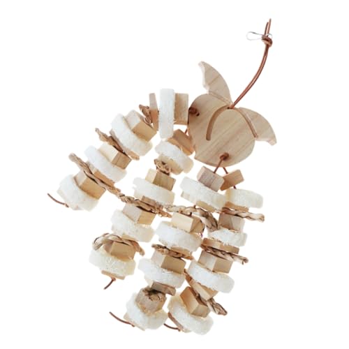 GANAZONO Buntes Papageienspielzeug Aus Holz Fruchtige Kauspielzeuge Für Vögel Spielzeug Klettern Und Beißen Für Wellensittiche Und Nymphensittiche GANAZONO Buntes Papageienspielzeug Aus Holz Fruchtige Kauspielzeuge Für Vögel Spielzeug Klettern Und Beißen Für Wellensittiche Und Nymphensittiche von GANAZONO