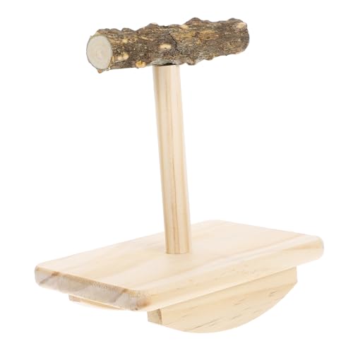 GANAZONO Papageien Trainingsrahmen Vogelständer Papageien Duschstange Vogel Trainingsstange Vogel Ruheständer Vogelspielplatz Vogel Trainingsständer Vogel Sitzstange Plattform von GANAZONO