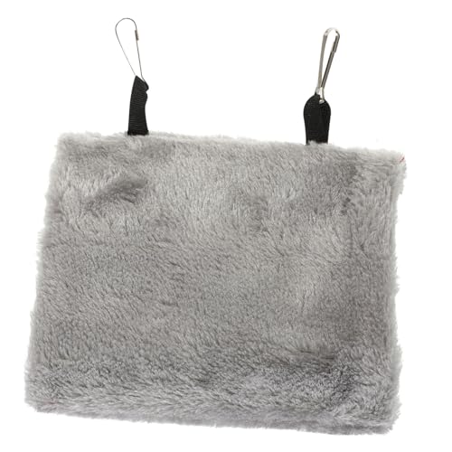 GANAZONO Plüsch Vogelbett Hängematte für Kleintiere Warmes Weiches Nest aus Strapazierfähigem Material Geeignet für Papageien Kanarienvögel Hamster und Meerschweinchen als Käfigzubehör für GANAZONO Plüsch Vogelbett Hängematte für Kleintiere Warmes Weiches Nest aus Strapazierfähigem Material Geeignet für Papageien Kanarienvögel Hamster und Meerschweinchen als Käfigzubehör für von GANAZONO