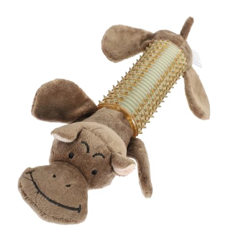 GANAZONO Quietschendes Plüsch-hundespielzeug Robustes Kauspielzeug für Kleine bis Große Welpen zur Zahnpflege und Beißlustkontrolle Schützt Möbel und Fördert Spielerisches Beißen von GANAZONO