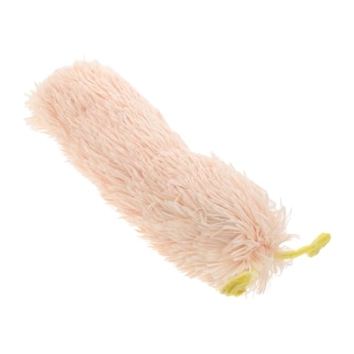 GANAZONO Raupenspielzeug Katzenspielzeug interaktiv Cat Caterpillar lebensechte Raupen lustiges Katzenspielzeug Katzenminze lustige spielzeuge für Katzen Plüsch Beige von GANAZONO