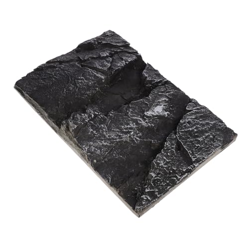 GANAZONO Aquarium-zubehör Reptiliengehäuse-Hintergrund 3D-Aquarium-Hintergrund Robustes Pu-Material Terrarium- von GANAZONO