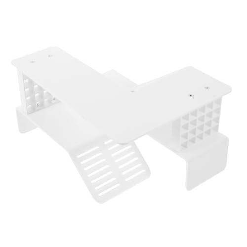 GANAZONO Schildkröten Kletterplattform aus Robustem Kunststoff rutschfeste Sonneninsel für Aquarium und Terrarium Farbecht Langlebig als Dekorative Fischbecken Ornament für Reptilien und von GANAZONO